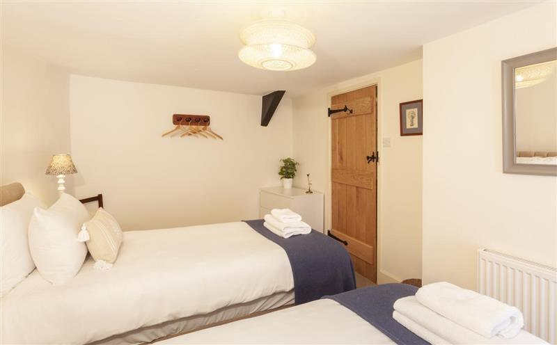 One of the 2 bedrooms at Pebble Cottage, Dunster