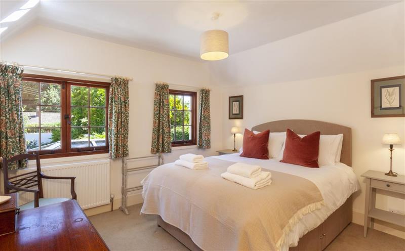 This is a bedroom at Pebble Cottage, Dunster