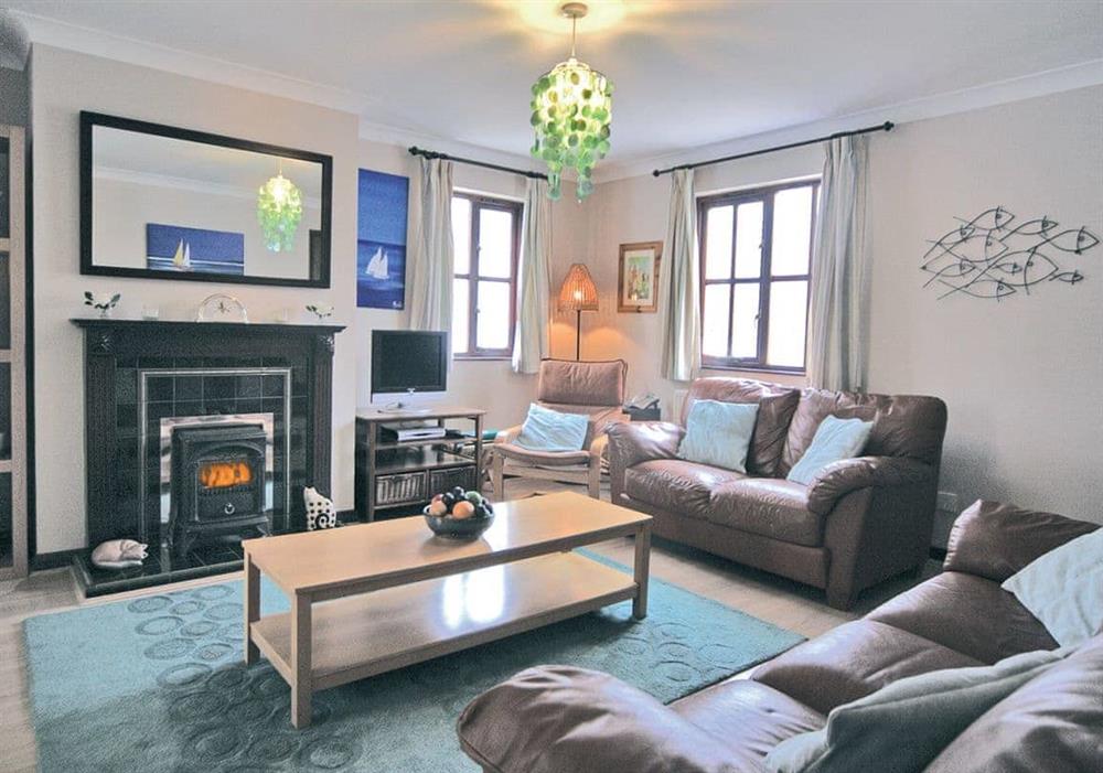 Pebble Cottage sitting/dining room at Pebble Cottage in Haverfordwest, Dyfed