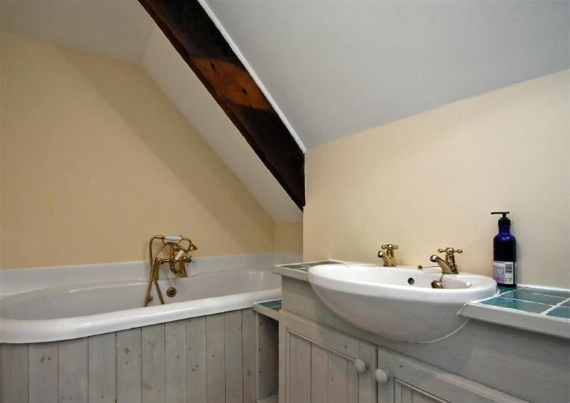 This is the bathroom at Pebble Cottage, Longhoughton