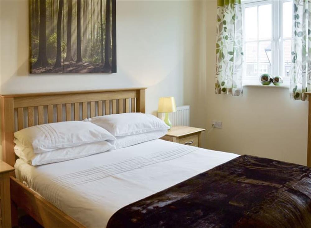 Relaxing double bedroom at Pebble Cottage in Near Filey, North Yorkshire