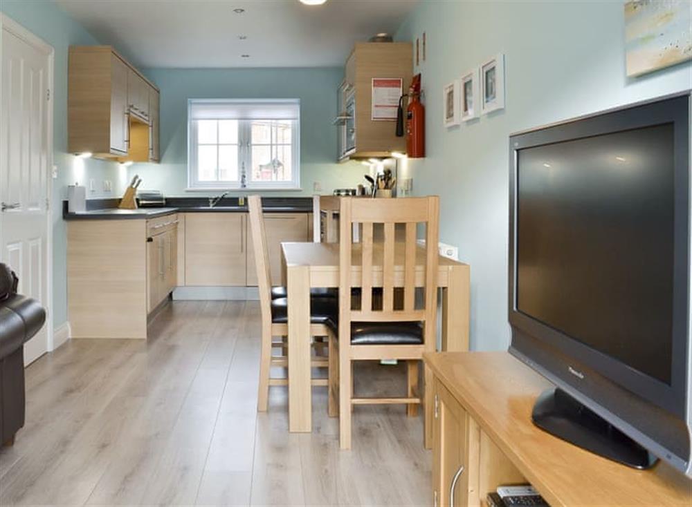 Spacious open-plan living space at Pebble Cottage in Near Filey, North Yorkshire