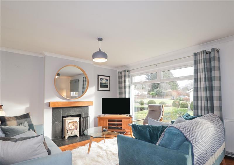 Enjoy the living room at Pebble Cottage, Portree