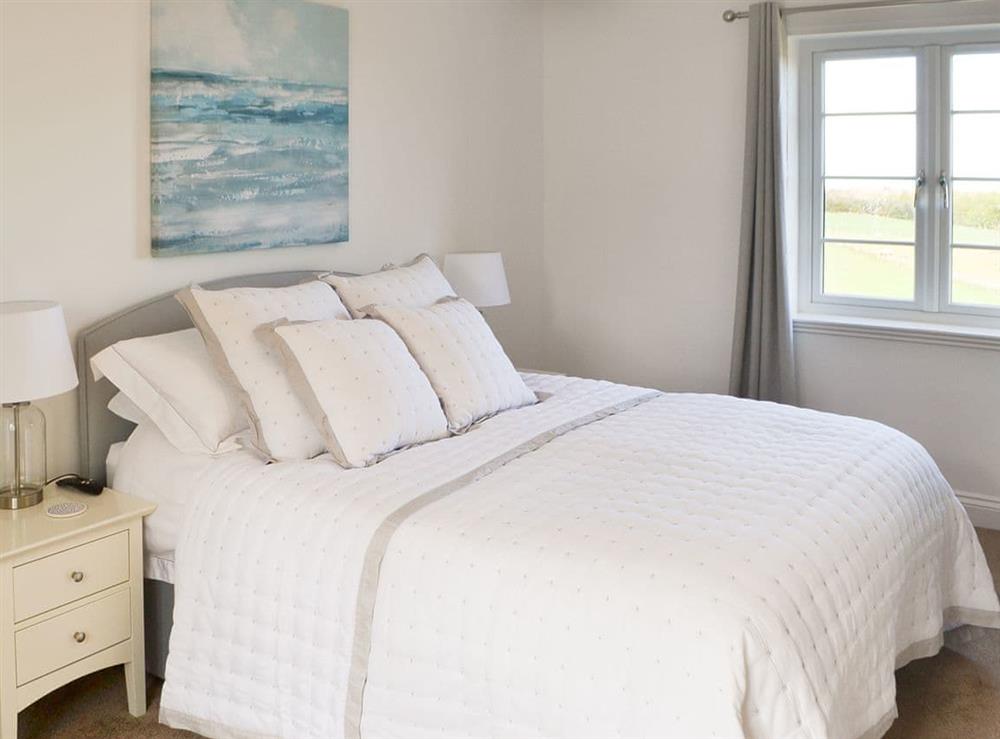 Double bedroom at Pebble Cottage in Rock, Northumberland