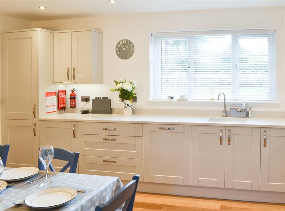 Kitchen/diner at Pebble Cottage in Rock, Northumberland