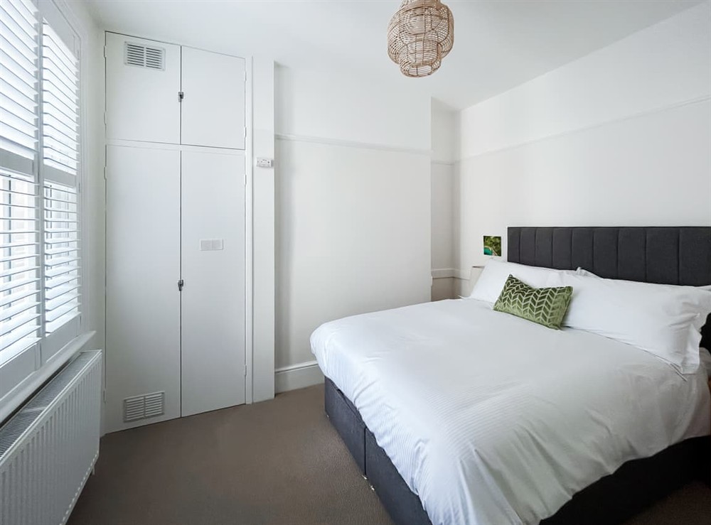 Double bedroom at Pebble Hideaway in Worthing, West Sussex