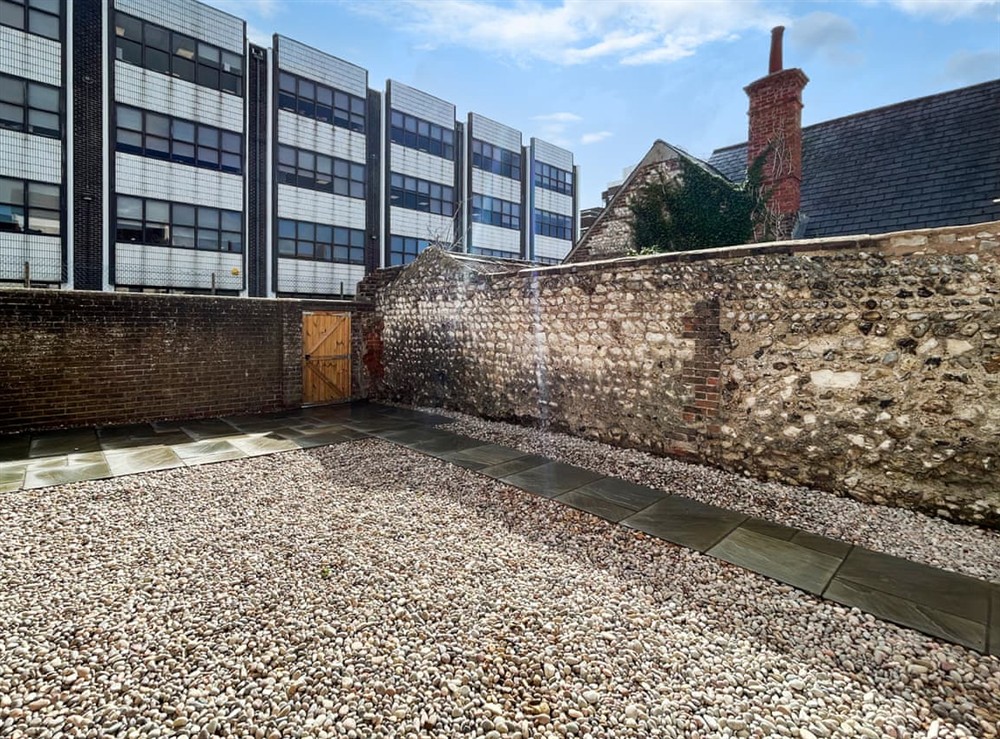 Patio (photo 2) at Pebble Hideaway in Worthing, West Sussex
