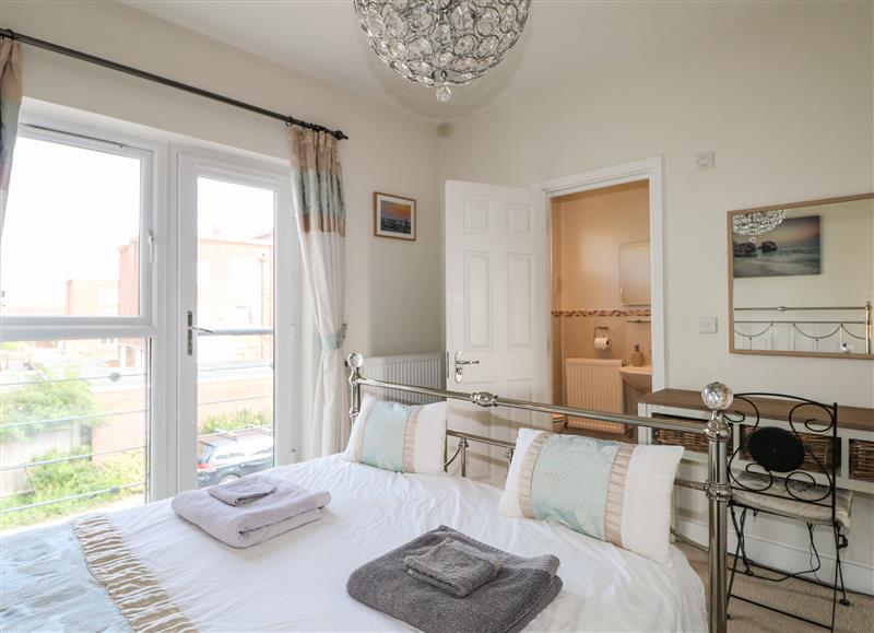 One of the bedrooms at Pebble House, Worthing