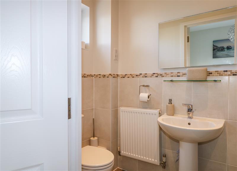 This is the bathroom at Pebble House, Worthing