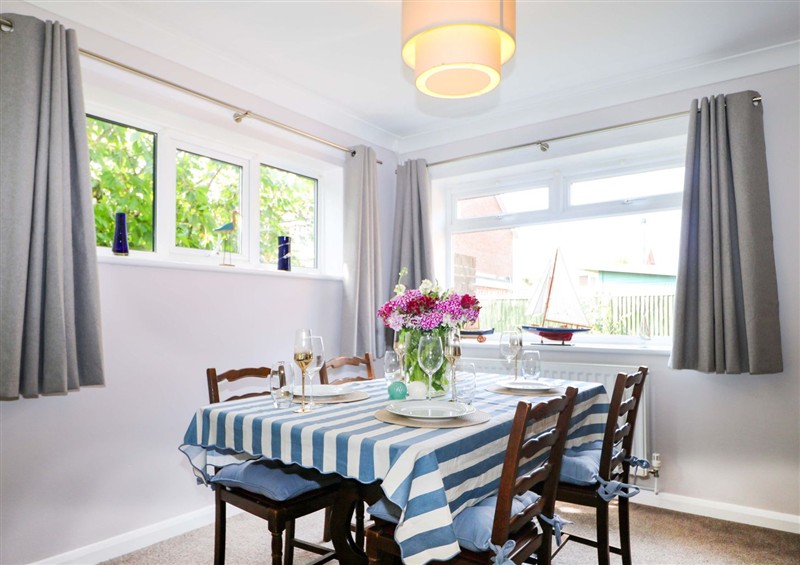 Dining room at Pebble Place, Rustington
