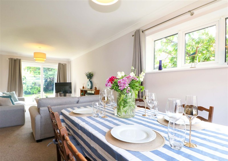 The dining area at Pebble Place, Rustington
