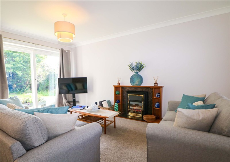 The living area at Pebble Place, Rustington