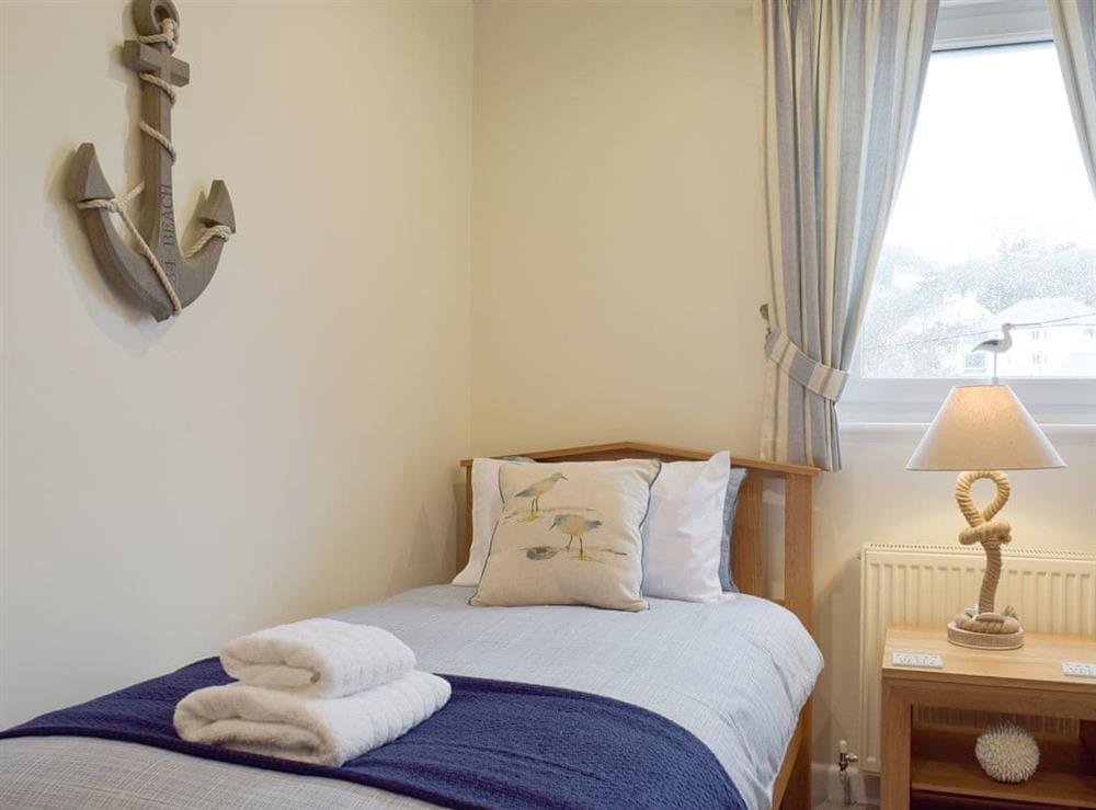 Comfortable twin bedroom at Pebble Reach in Amroth, near Saundersfoot, Pembrokeshire, Dyfed