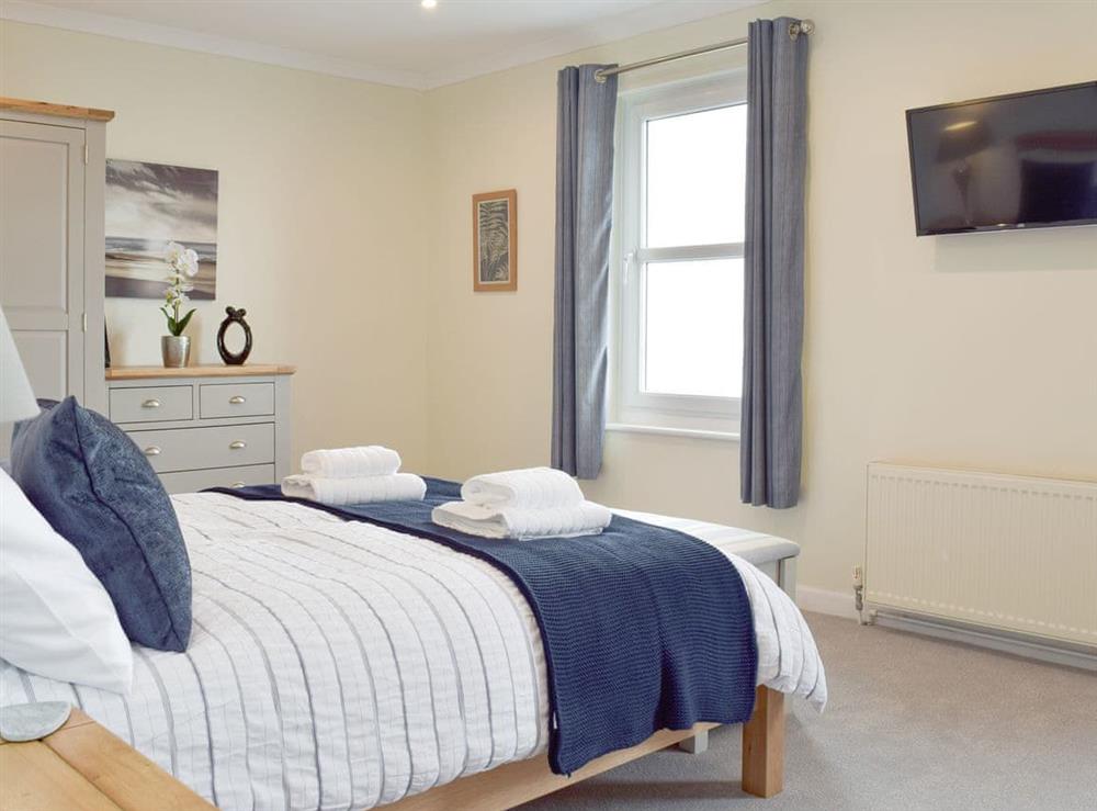 Peaceful double bedroom at Pebble Reach in Amroth, near Saundersfoot, Pembrokeshire, Dyfed