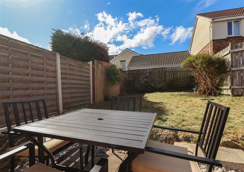 This is the garden at Pebble Rock, Harrogate