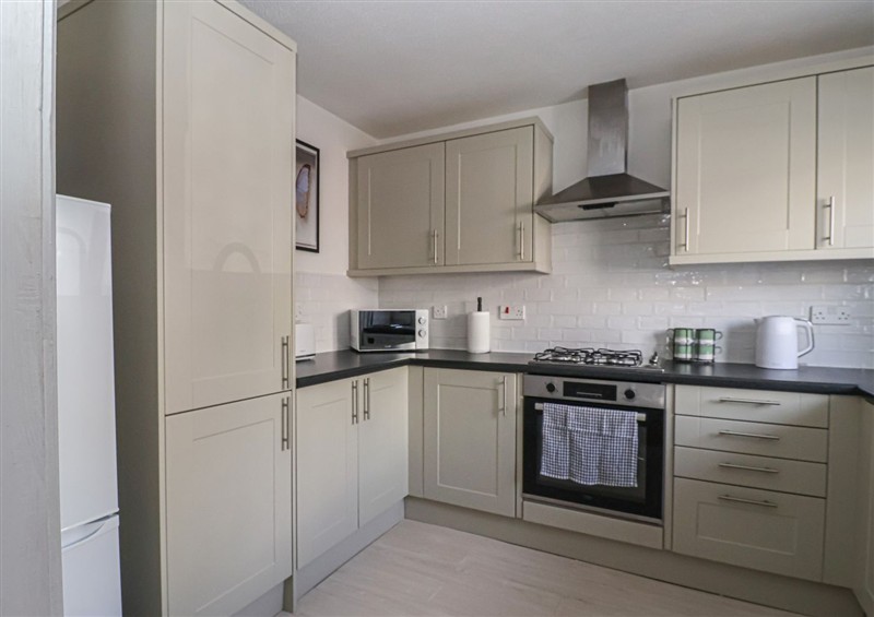 This is the kitchen at Pebble Rock, Harrogate
