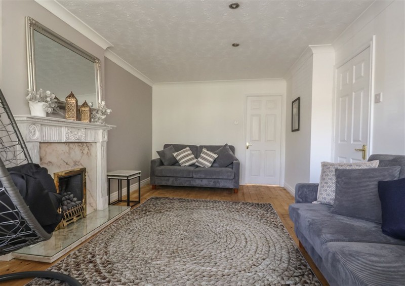 This is the living room at Pebble Rock, Harrogate