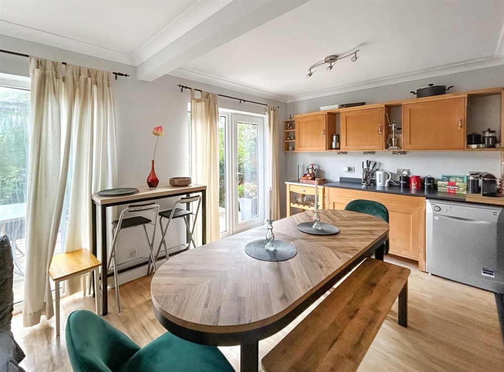 Kitchen/diner at Pebbles and Prosecco in Hove, Brighton, East Sussex