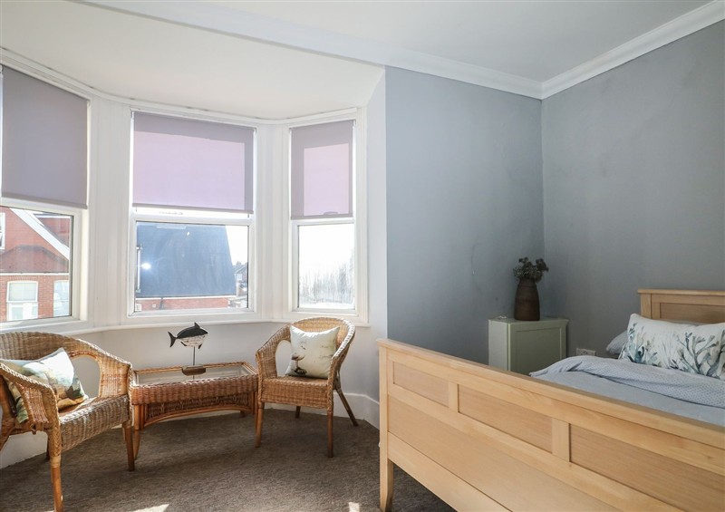 One of the 2 bedrooms at Pebbles, Eastbourne