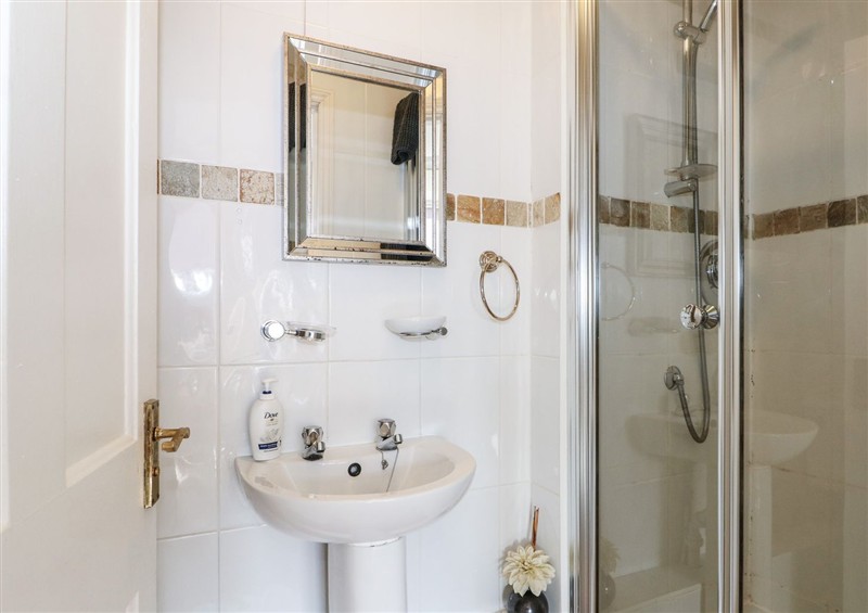 The bathroom at Pebbles, Eastbourne
