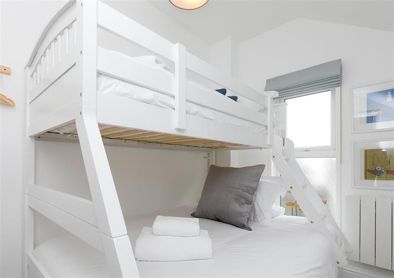 This is a bedroom at Pebbles, St Ives