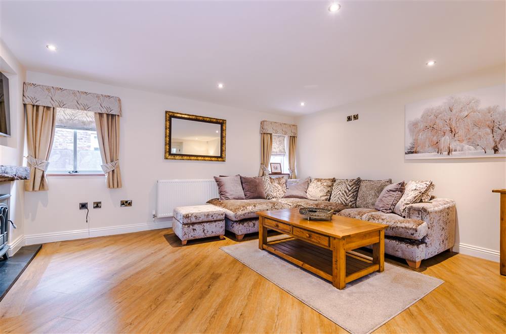 Sumptuous seating in the sitting room