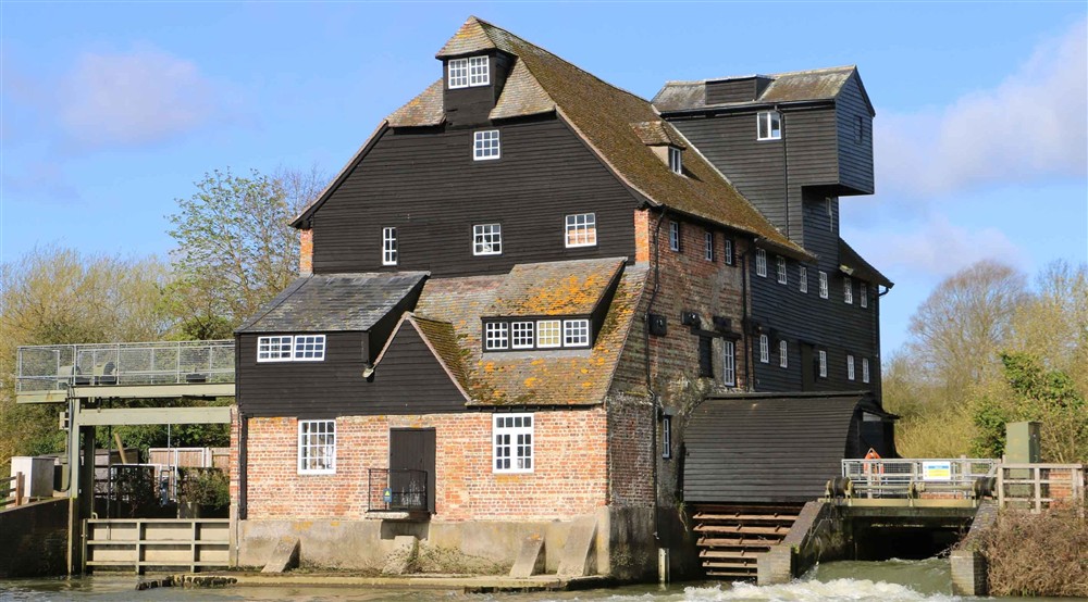18th-century watermill at Peckover Stable Lodge in Wisbech, Cambridgeshire