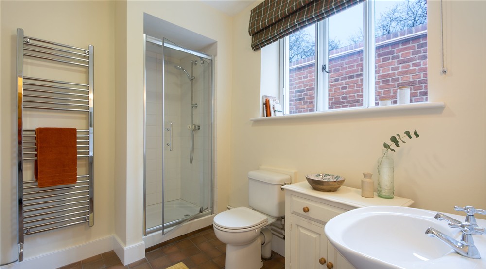 The bathroom at Peckover Stable Lodge in Wisbech, Cambridgeshire