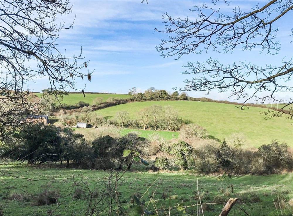 Rural view at Pedlars in Ruan Lanihorne, Cornwall