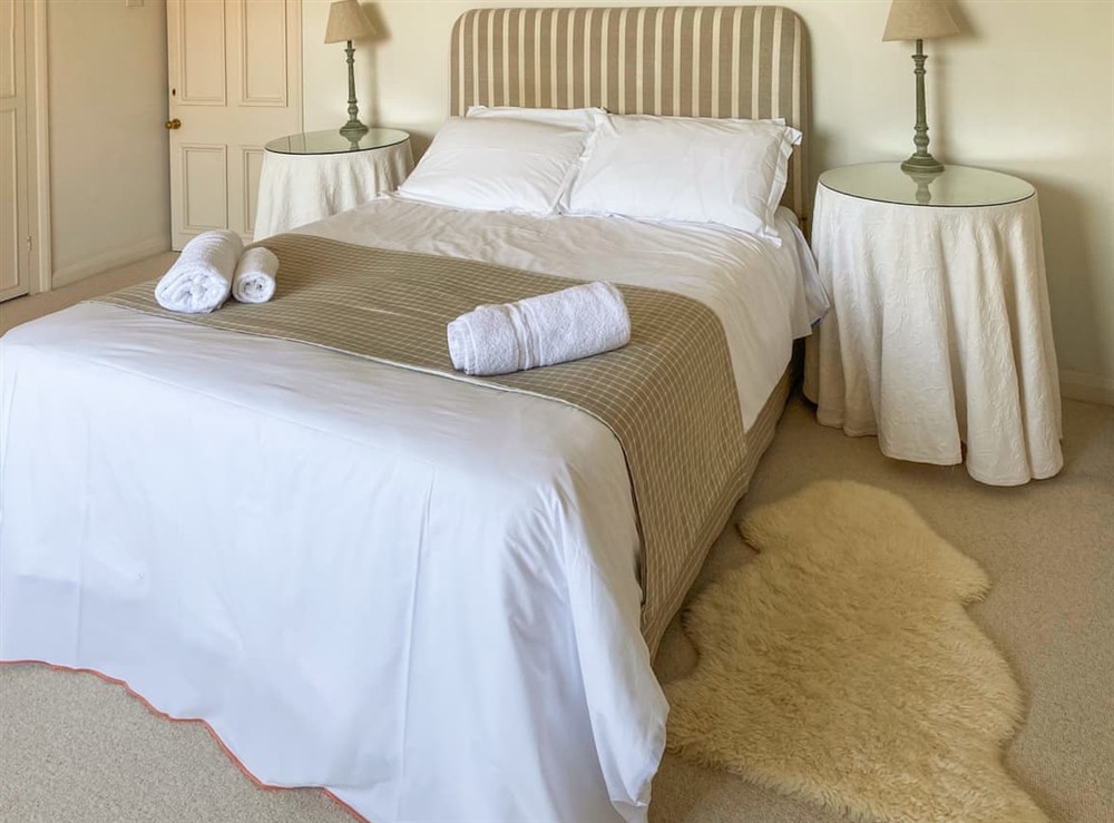 Double bedroom at Pedn-Y-Ke in Mullion, Cornwall