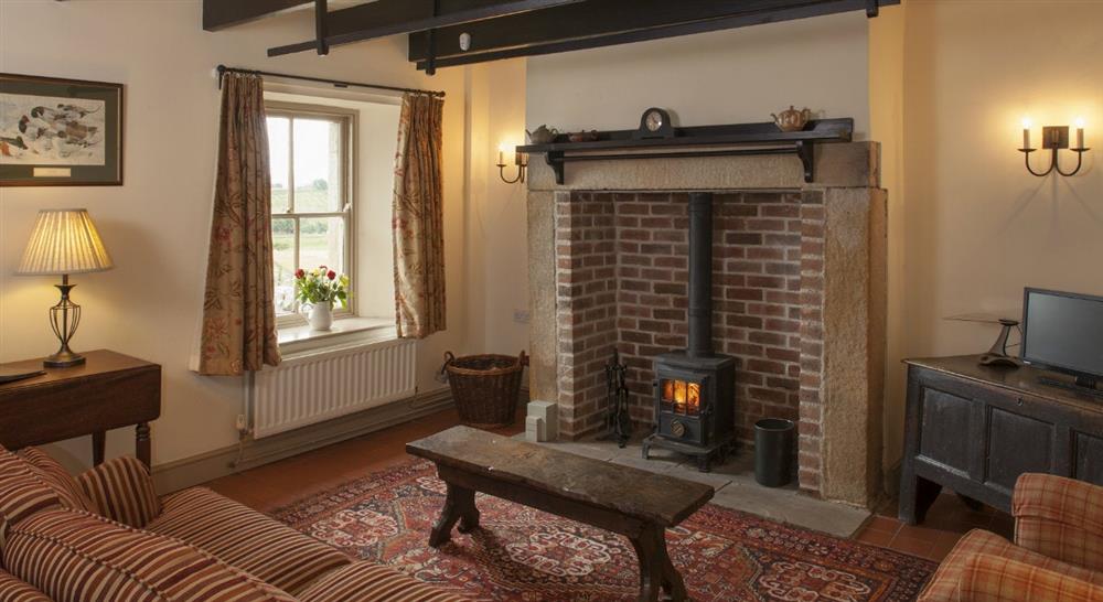 The sitting room at Peel Cottage in Hexham, Northumberland