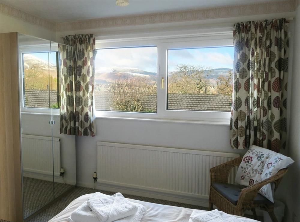 Double bedroom with wonderful views at Peel Wyke in Keswick, Cumbria
