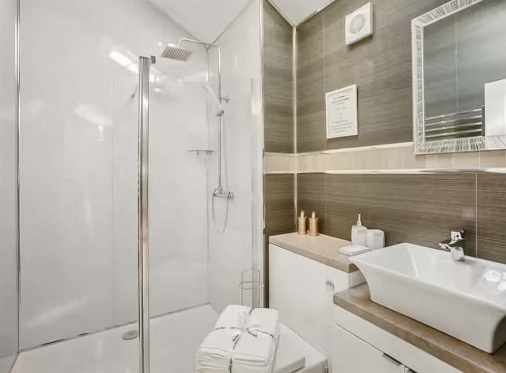 Bathroom at Peewit Cottage in Rowley, near Consett, Durham