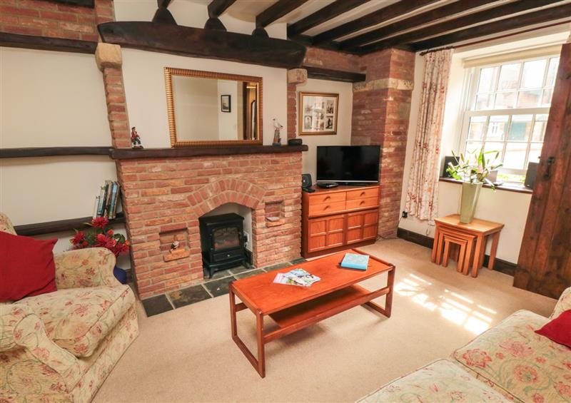 Relax in the living area at Pegasus Cottage, Whitby