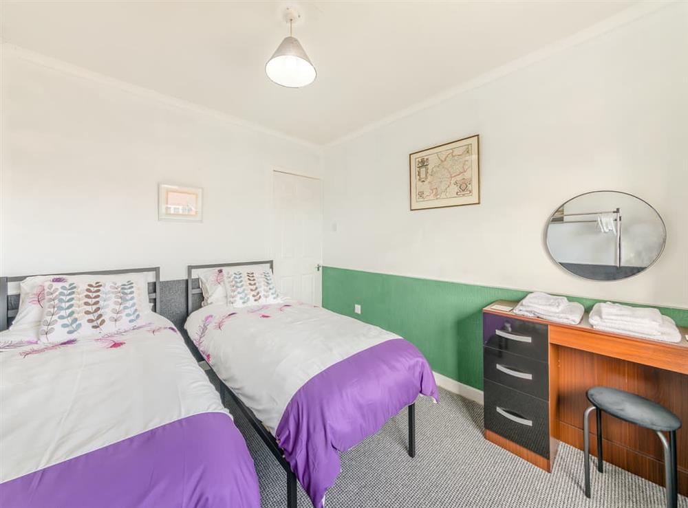 Twin bedroom at Pelaw in Newbiggin-by-the-Sea, Northumberland