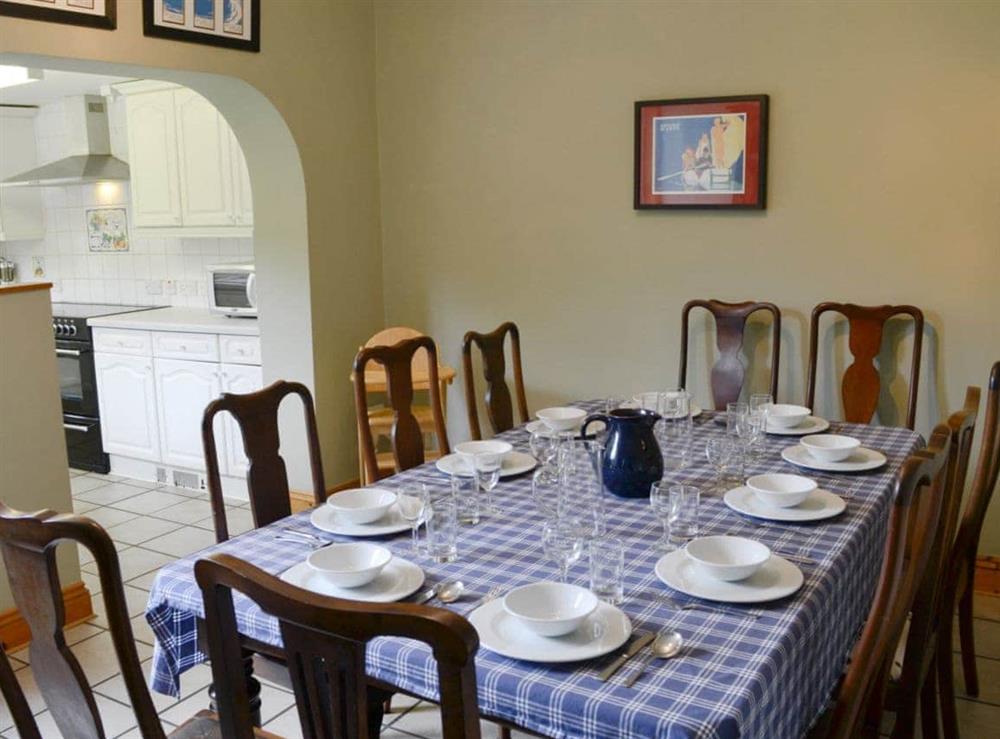 Ideal dining area at Pembroke House in Happisburgh, Norfolk