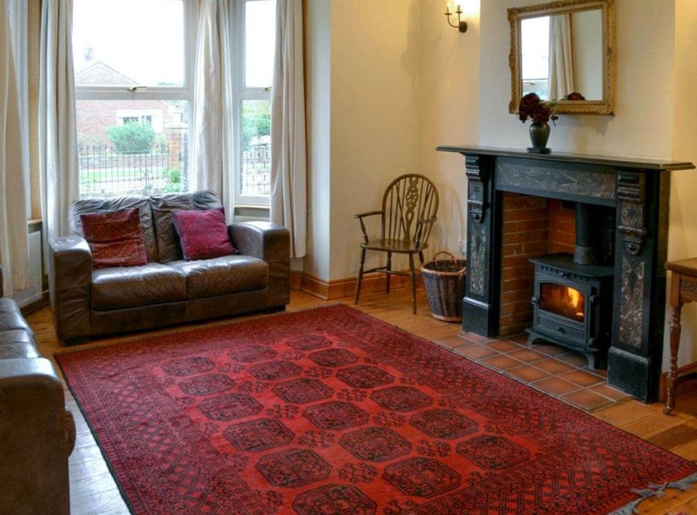 Large, comfortable living room at Pembroke House in Happisburgh, Norfolk