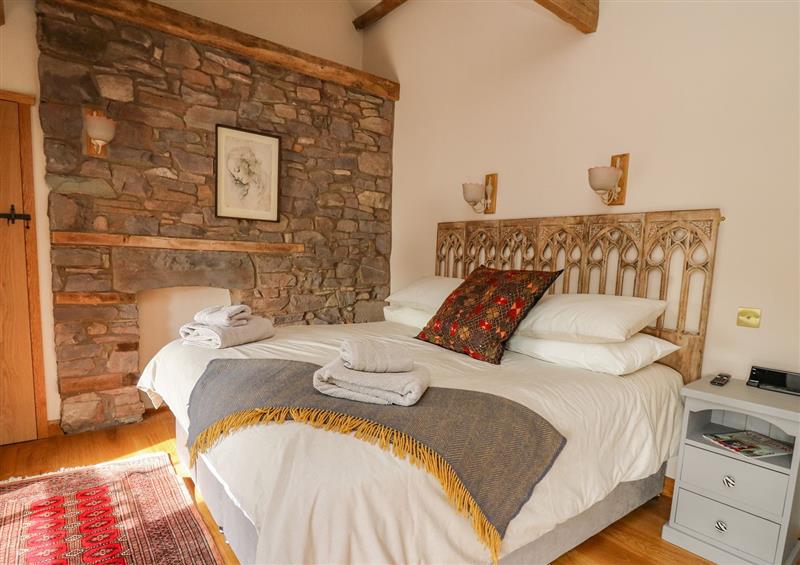 One of the 4 bedrooms at Pen Bont Home Farm, Upper Chapel near Builth Wells