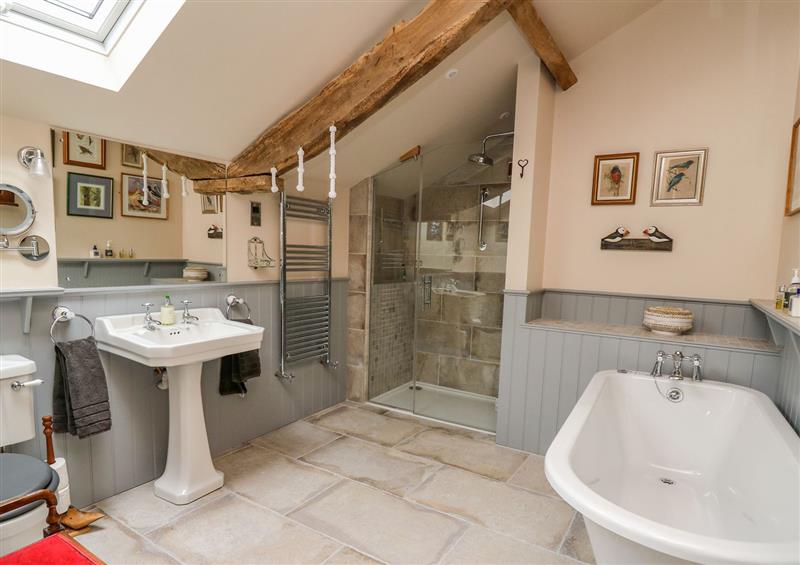 This is the bathroom at Pen Bont Home Farm, Upper Chapel near Builth Wells