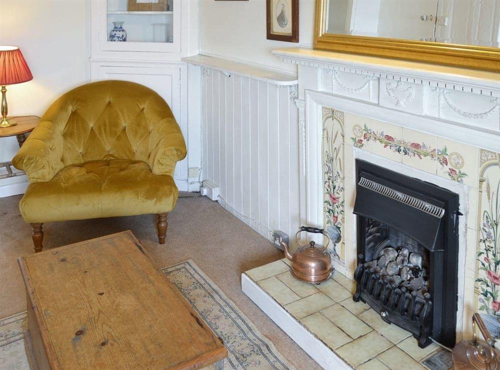 Welcoming living room at Pen Camneves in Newlyn, near Penzance, Cornwall