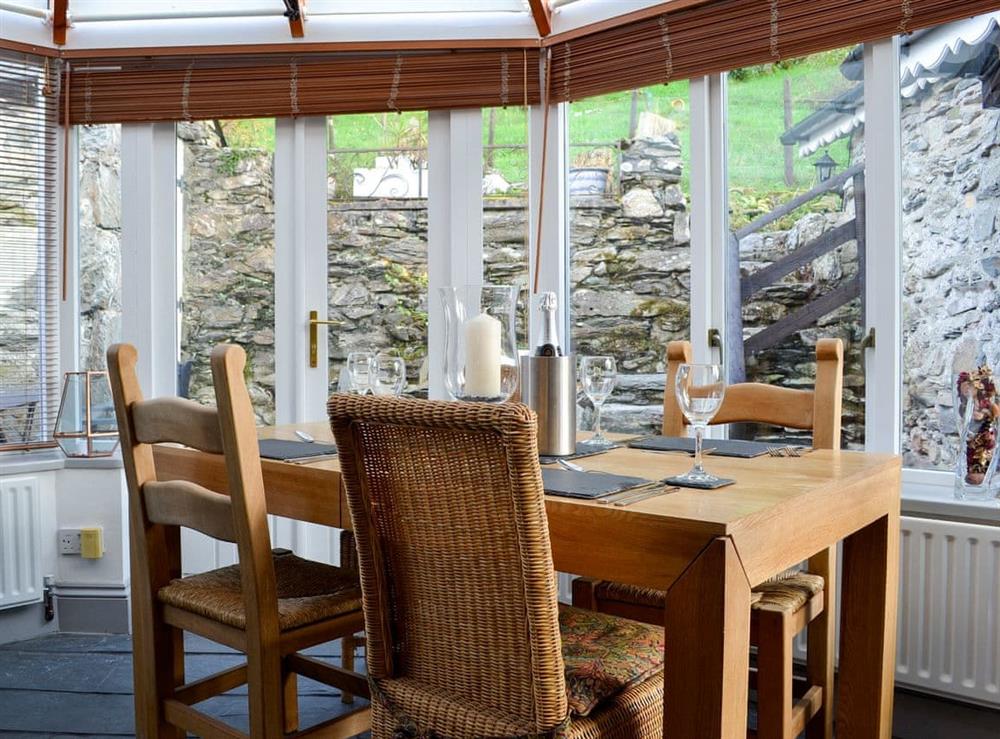 Conservatory dining room (photo 2) at Pen Glan in Penmaenpool, near Dolgellau, Gwynedd