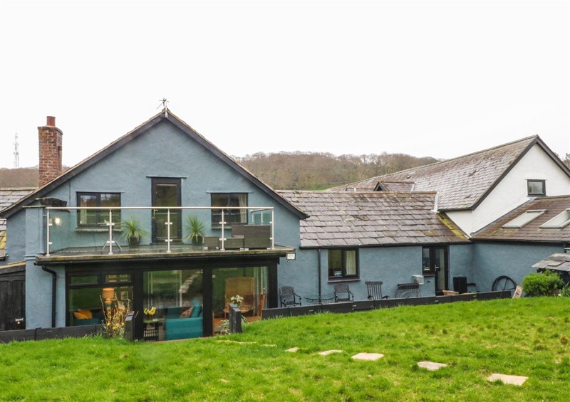 The setting at Pen Glorian, Conwy