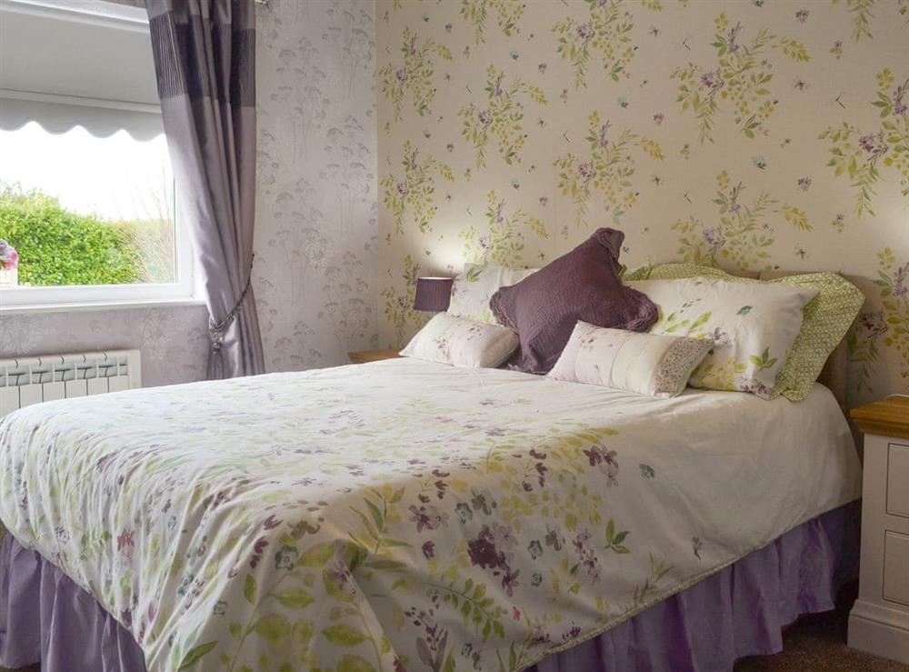 Relaxing double bedroom at Pen Parc in Rhosybol, near Amlwch, Anglesey, Gwynedd