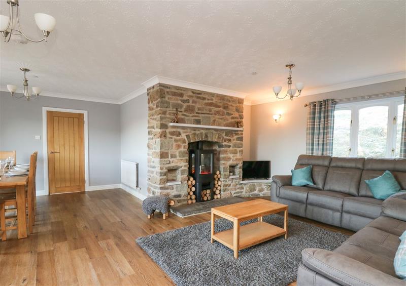 Enjoy the living room at Pen Y Banc, Llanfaredd near Builth Wells