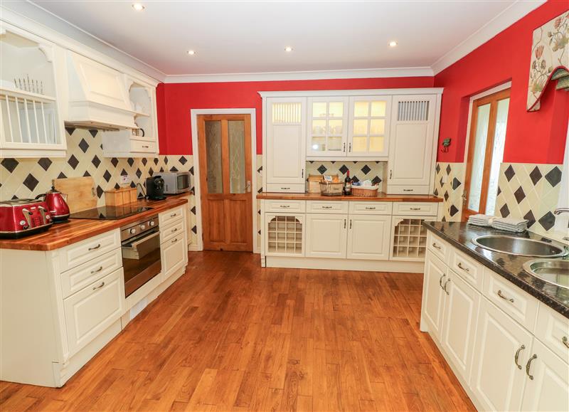 The kitchen at Pen Y Daith, Saundersfoot