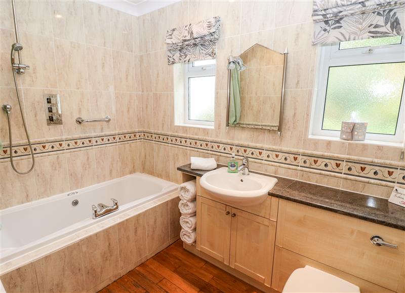This is the bathroom at Pen Y Daith, Saundersfoot