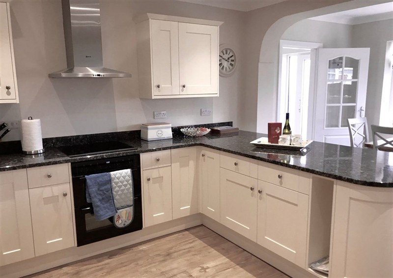 Kitchen at Pen Y Frith Bungalow, Prestatyn