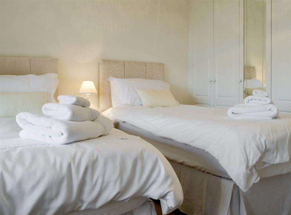 Ample storage within twin bedroom at Pen Y Frith in Prestatyn, Clwyd