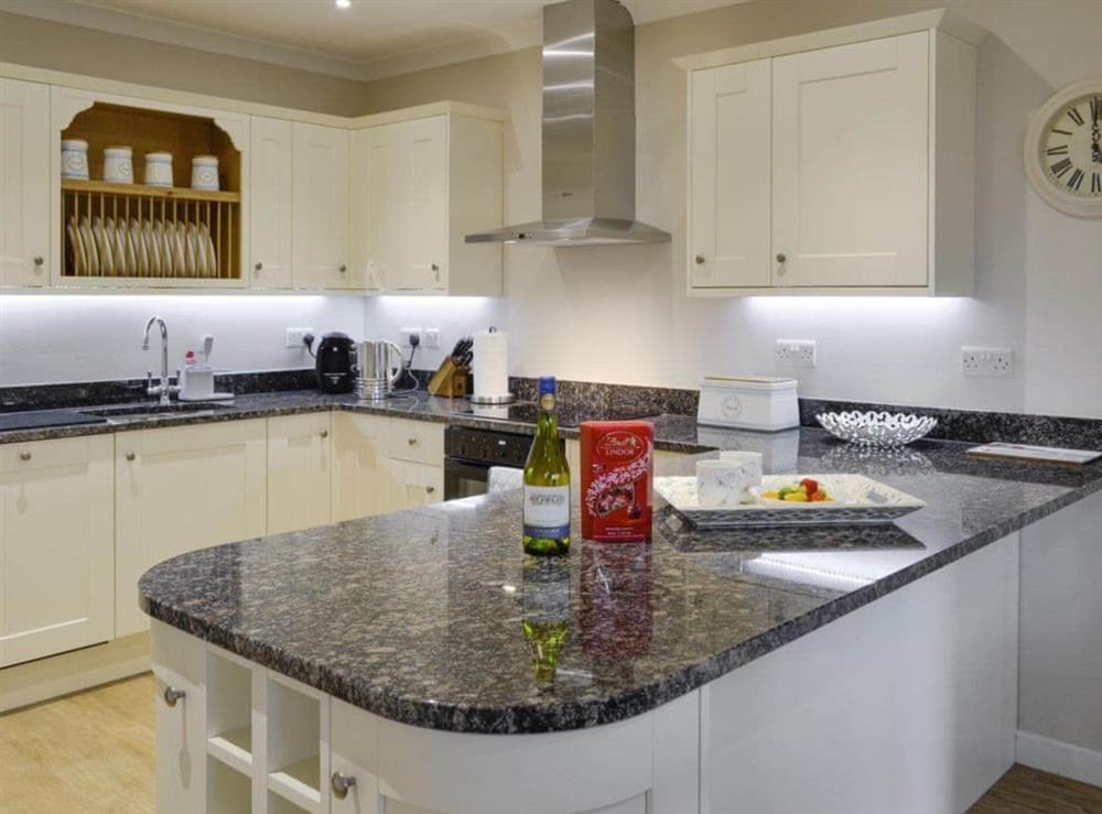 Comprehensively equipped fitted kitchen at Pen Y Frith in Prestatyn, Clwyd