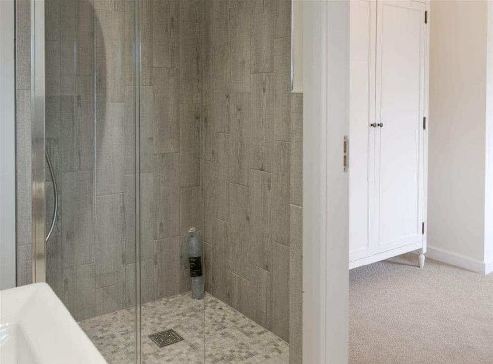 En-suite shower room at Pen Y Frith in Prestatyn, Clwyd